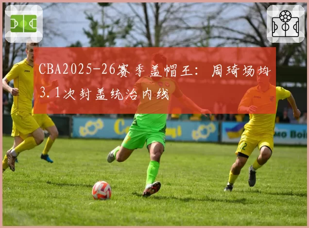 CBA2025-26赛季盖帽王:周琦场均3.1次封盖统治内线
