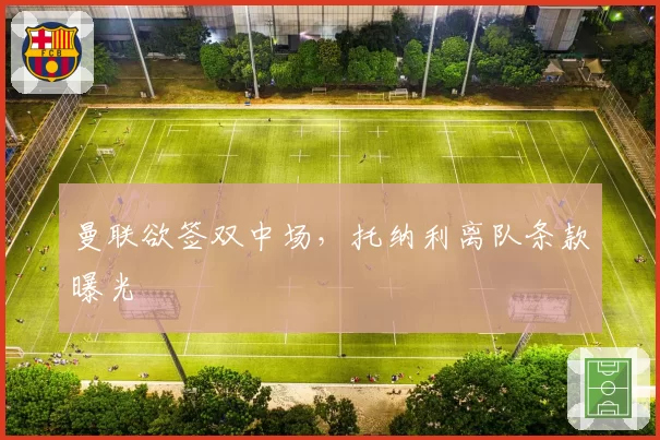 曼联欲签双中场，托纳利离队条款曝光
